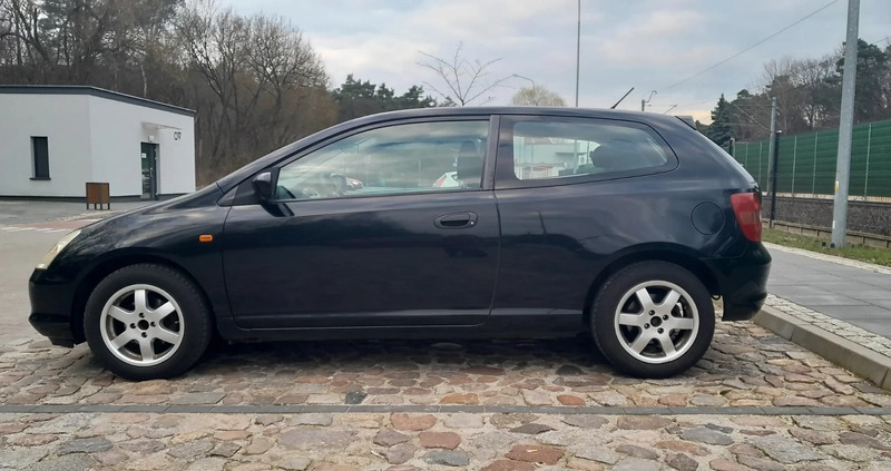 Honda Civic cena 5700 przebieg: 171000, rok produkcji 2002 z Poznań małe 37